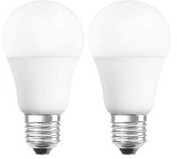 OSRAM Superstar Classic A Lampadina LED con Riflettore, Attacco: E27, Bianca Calda, 2700 K, 5 W, Equivalenti a 50 W, LED SUPERSTAR PAR20, Opaco, Taglia Unica (Confezione da 2)