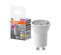 OSRAM Lampada LED LED SPOT PAR11 GL 35 con riflettore, attacco GU10, 3W, 230lm, 2700K, luce bianca calda, basso consumo energetico, lunga durata, luce immediata