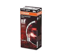 OSRAM TRUCKSTAR PRO T4W, lampada di segnalazione alogena, 3930TSP, lampada per camion 24V, astuccio (10 lampade)