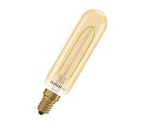 OSRAM Tubo LED Vintage 1906 T28 Filamento, 2,8 W, E14, oro, trasparente, T28, per strisce luminose, mobili, vetrine in vetro, apparecchi da incasso, illuminazione lineare