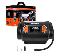 OSRAM TYREinflate 2120, ampio display digitale, funzione di arresto automatico programmabile, cavo di alimentazione a carica manuale con spina 12V DC con fusibile, gonfiaggio pneumatici in 3,5 minuti