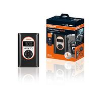 OSRAM TYREinflate 4000, compressore per pneumatici ricaricabile e senza fili, digitale programmabile con arresto automatico e luce LED, alimentazione tramite presa 12V in auto, gonfiare in 3,5 min.