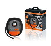 OSRAM TYREinflate 450, pompa elettrica digitale per pneumatici con auto-stop e luce a LED, compressore auto portatile 12V, alimentazione tramite accendisigari, gonfiaggio pneumatici in 3,5 min
