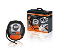 OSRAM TYREinflate Connect 650, gonfiagomme digitale con auto-stop e luce LED, compressore portatile 12V per pneumatici auto