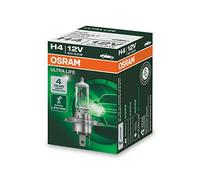 OSRAM ULTRA LIFE H4 Lampada alogena per proiettori 64193ULT lunga durata Confezione singola