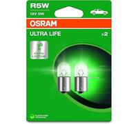 2 OSRAM Ultra Life R5W Alogena Lampadine Segnale 50lm 12V 5W