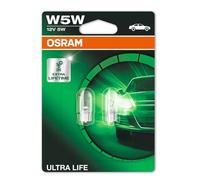 2 OSRAM ULTRA LIFE W5W Lampadine Di Segnale 50lm