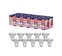 OSRAM Valore a stella a PAR16 per base GU10, lampada riflettore, GL, 350 lumen, bianco diurna, 6500k, sostituzione per lampadine da 50 W convenzionali, non dimmerabile, 10 pacchetti