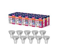 OSRAM Valore A Stella LED PAR16 per Base GU10, Lampada Riflettore, 620 Lumen, Bianco Freddo, 4000K, Sostituzione per Lampadine 49W Convenzionali, Non Dimmerabile, 10 Pacchetti