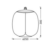 OSRAM Lamps Vintage 1906 Big Elipse Oval, Lampada Decorativa a LED con Vetro Color Fumo, con Filamento Sottile e Magnetico, Base E27, 4 Watt, Accogliente Bianco Caldo 1800K, Basso Consumo Energetico
