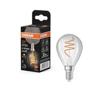 OSRAM LED Vintage P40 E14 4,6W 927 Filamento a spirale dimmerabile Osram