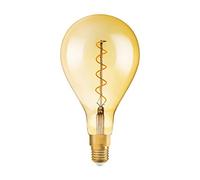 4 X Osram Vintage 1906 LED Spirale Filamento Pera A160 5W E27 Oro Extra [EEK: G]