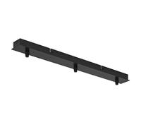 OSRAM Vintage 1906® Pendulum 3X Canopy LINEAR, nero, max. 3x15W LED, rosone line