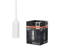 OSRAM Vintage 1906® Pendulum ROUND E27, bianco, max. 25W (LED 15W), attacco E27, portalampada a sospensione per interni, rosone tondo, abbinabile a lampade 1906 Vintage o smart