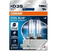 OSRAM XENARC COOL BLUE BOOST - Lampadina per fari HID D3S - CONFEZIONE DA 2