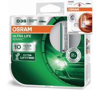 Osram Xenarc D1S D2S D3S D4S Lampada Xenon NB Blue Ultra Life, 2 Pezzi