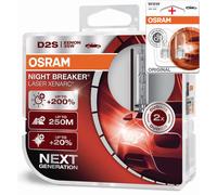 Osram Xenarc D1S D2S D3S D4S Lampada Xenon NB Blue Ultra Life, 2 Pezzi