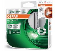 Osram Xenarc D1S D2S D3S D4S Lampada Xenon NB Blue Ultra Life, 2 Pezzi