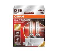 Duopack OSRAM D1S Xenarc Notte Breaker 220 Fino +220% 3200 K Modello 2024/25