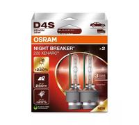 Duopack OSRAM D4S Xenarc Notte Breaker 220 Fino +220% 4400 K Modello 2024/25