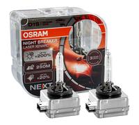 OSRAM XENARC NIGHT BREAKER LASER DUOBox D1S 3200 Lm 4500 K 66140XNN-HCB