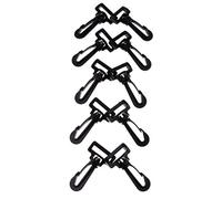 OSRGZRNGR 10 moschettoni girevoli in plastica per borse, cinture, cinghie, 25 mm, 25 mm., 25mm