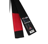OSS Combat Sports BJJ Belt - Brazilian Jiu Jitsu Cintura, RIBJJF Approved, 100% Cotton, Competition Ready, BJJ Gi A2, A3 (Nero, A3)
