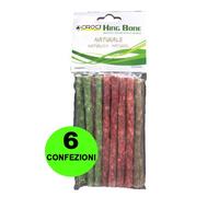 Ossa Bastoncini mixed color 6 confezioni da 25 pezzi Croci