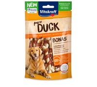 Vitakraft pure DUCK Bonas Ossicini con Anatra Snack per cani - 80 g