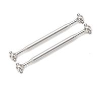 Ossa di Cane Posteriore in Acciaio Inox 1/18 - Stabile e Resistente agli Urti per Proprietari di Auto Telecomandate LOSI Mini-T 2.0