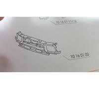 OSSATURA FRONTALE CALANDRA ANTERIORE FORD ESCORT 91> (10160103)