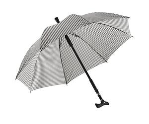 Ossenberg 3039 Stock per Twin con FRITZ manico Pied-de-poule, altezza regolabile, 87-95 cm