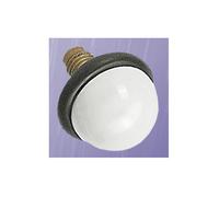 Ossenberg Bianco Hard Top Ceramica 25mm per Bastoni Pulsante Non Selbstdrehend