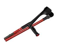 Ossenberg Cavalletto da viaggio pieghevole anatomico in fibra di carbonio rosso