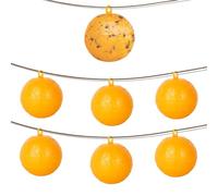 osseph Trappola per mosche da appendere all'aperto, 6 pezzi, trappole per mosche della frutta, palla per insetti volanti per esterni, giardino, piante, alberi, moscerini, vespe, calabroni zanzare