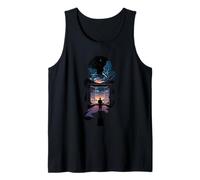 Osservare le stelle Serenity Man Silhouette Universo Canotta