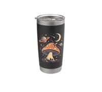 Osservatorio dei funghi Cosmic Retro Bicchiere termico in acciaio inox doppia parete