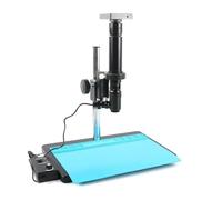 Osservazione del microscopio 8.3MP 4K 1080P HDMI USB Digital Industrial Video Microscopio Macchina Fotografica +400X 800X 1000X 1400X Ottica Luce Coassiale Zoom C Mount Lens