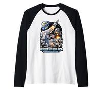 Ossessionato dal Ritorno sulla Luna 2028 Maglia con Maniche Raglan