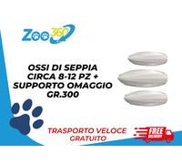 OSSI DI SEPPIA GR.300 + SUPPORTI OMAGGIO + TRASPORTO GRATIS