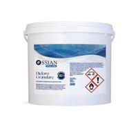 Ossian Pool Dicloro Granulare 56% Cloro Shock Rapido per Piscine, Trattamento Iniziale e Mantenimento Acqua (5 Kg, 5000, grammo, 1)