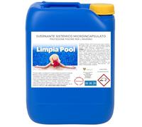 Ossian Pool Svernante Microincapsulato Sistemico No Schiuma - Trattamento Invernale Piscine - Azione Antialghe, Battericida, Fungicida e Schiarente - Protezione Acqua Vasca durante inattività (5 Kg)