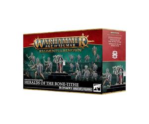Ossiarch Bonereapers: Regiment of Renown: Heralds of the Bone-tithe