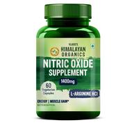 Ossido nitrico Himalayan Organics 1400 mg con L-arginina 60 capsule veg