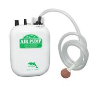 Ossigenatore portatile da a 2 velocità resistente all'acqua gancio robusto sul retro per appendere in un o in un cono da secchio di esca piccola pompa portatile