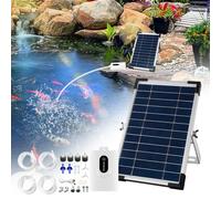 Ossigenatore Solare per Pesciere con Batteria 6000mAh e Funzionamento Silenzioso