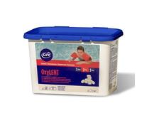 Ossigeno Attivo Gre in pastiglie da 20gr - OXI Lent kg.1,2. 1 kg Ideale per Piscina e Spa Idromassaggio