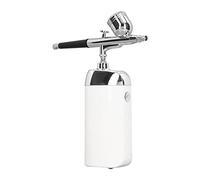 Ossigeno Facciale Portatile Aerografo Senza Fili Portatile Strumenti Industriali Ricarica USB Nebulizzatore Facciale per la Decorazione di Torte (WHITE)