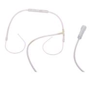 Set Per Ossigenoterapia Con Sostegno A Occhiale Munito Di Tubo Di Collegamento Flessibile Antiotturamento Ed Un Gorgogliatore Per Umidufucazione