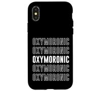 Ossimoro Custodia per iPhone X/XS